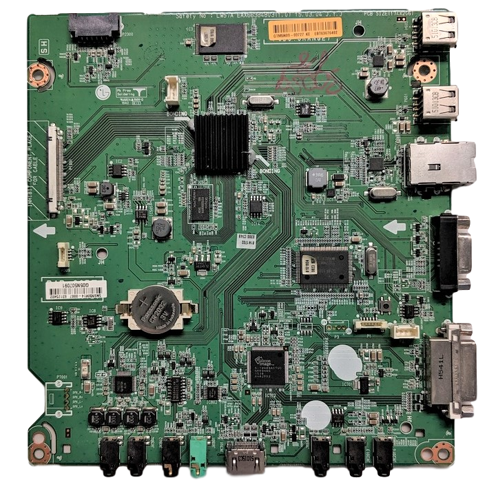 EBT63676402 LG Main Board, EAX66384802(1.0), 63125402, 55SE3B-BE AUSSLJM