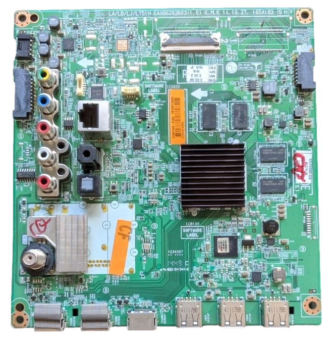 EBT63713202 LG Main Board, EAX66202603(1.0), 55LF6300-UA