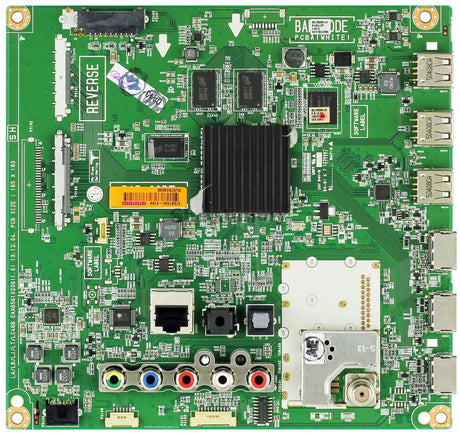 EBT63728202 LG Main Board, EAX65610206(1.0), 50EBT000, 50LF6090-UB, 50LF6090-UB BUSJLOR