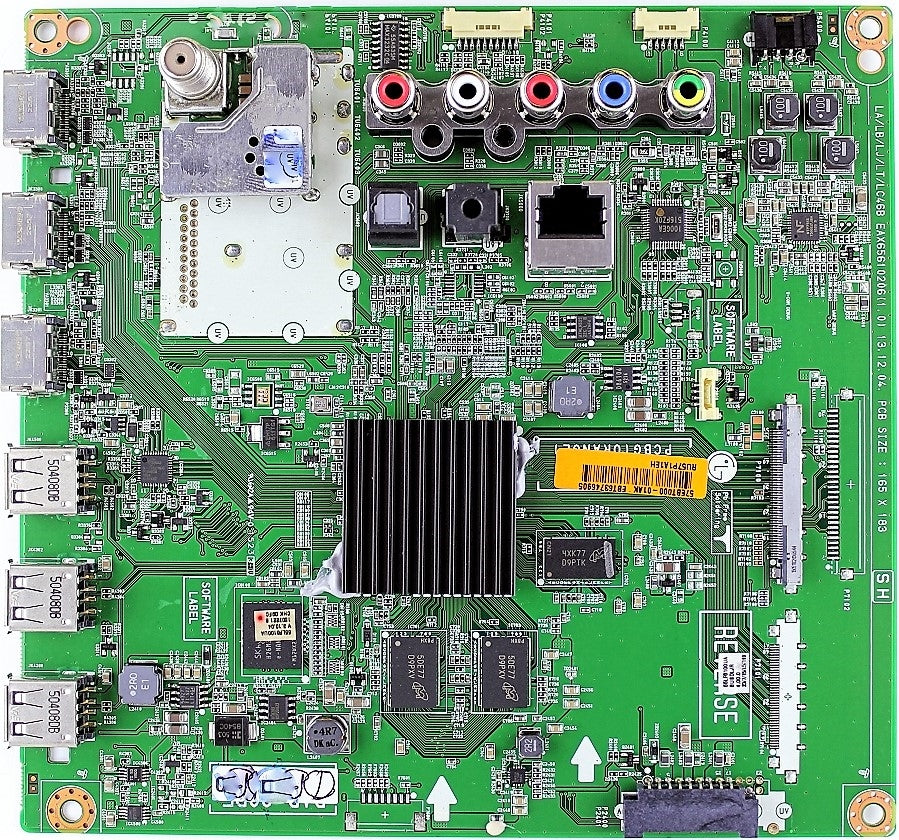 EBT63746905 LG Main Board, EAX65610206(1.0), 55LF6400-UA, 55LF6100-UA