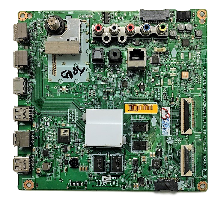 EBT63749101 LG Main Board, EAX66202604(1.0), 65LF6300-UA, 65LF630D-UA.BUSJLJR