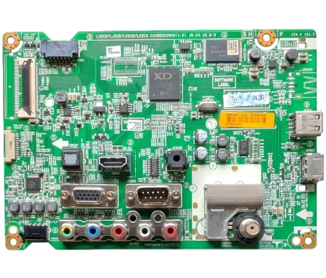 EBT63934001 LG Main Board, EAX66302806 , 49LX341C-UA