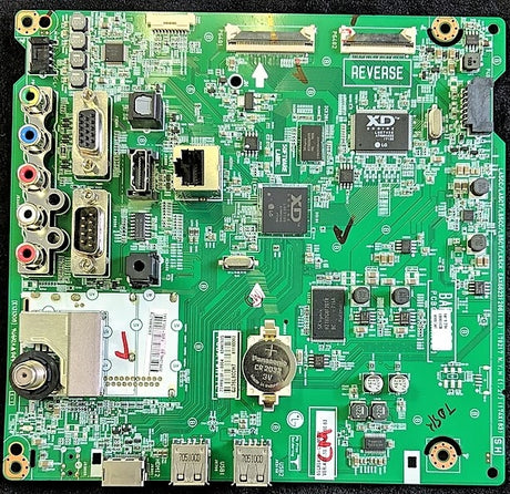 EBT64019402 LG Main Board, EAX66231206(1.0), 170217, 65LX540S-UF