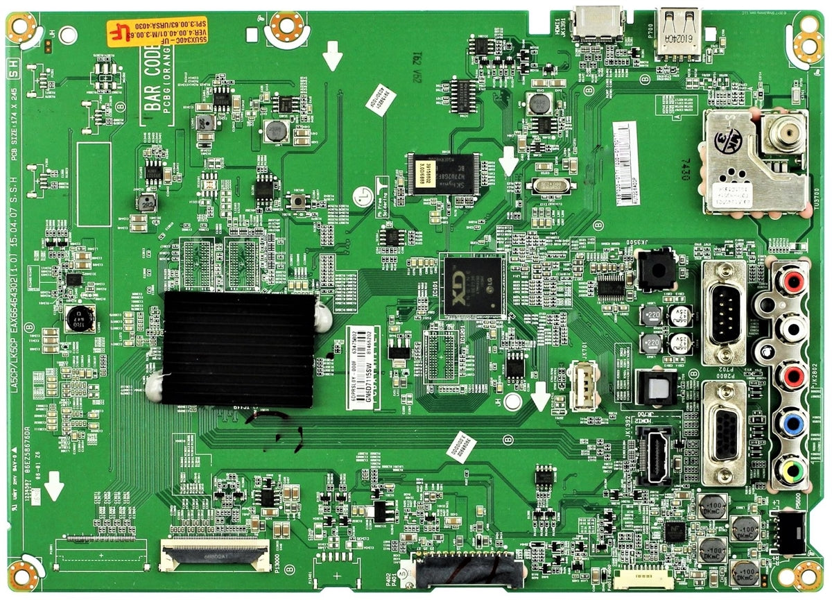 EBT64031004 LG Main Board, EAX664643029(1.0), 55UX340C-UF