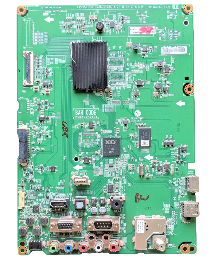 EBT64047204 LG Main Board, EAX66464302(1.0), 55UX340C-UF