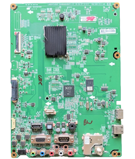 EBT64047204 LG Main Board, EAX66464302(1.0), 55UX340C-UF