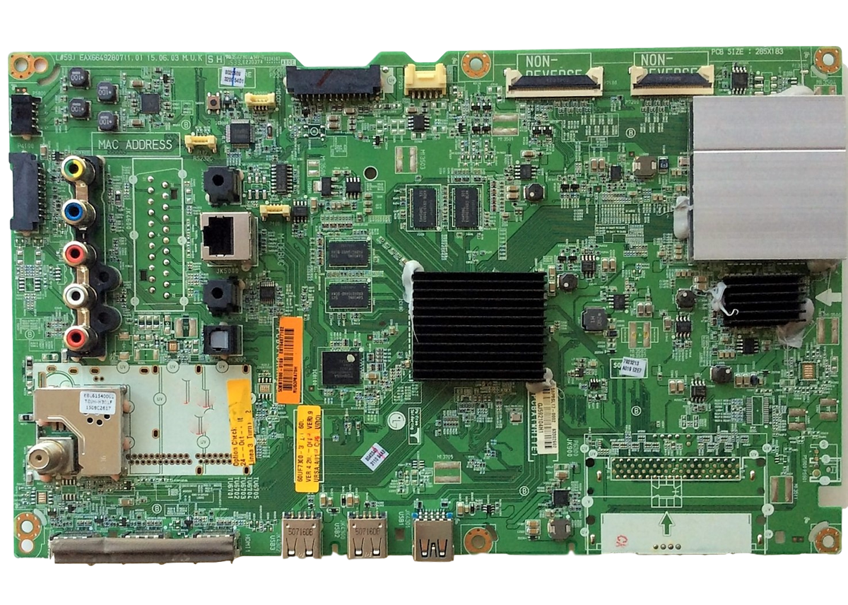 EBT64077102 LG Main Board, EBT64977103, EAX66492807(1.0), 60UF7300-UT