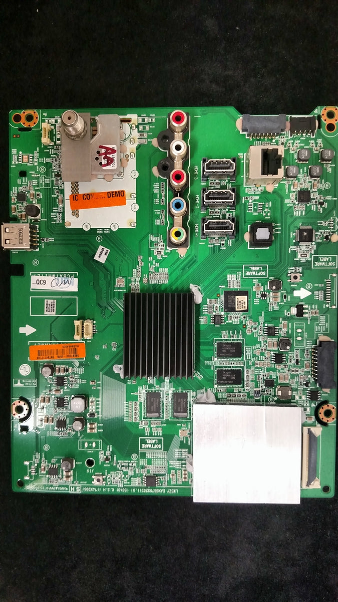 EBT64117103 LG Main Board, EAX66703202(1.0), 50EBT000, 5ZY LA5ZC, 43UF6430-UB, 43UF6430-UB.BUSYLJR