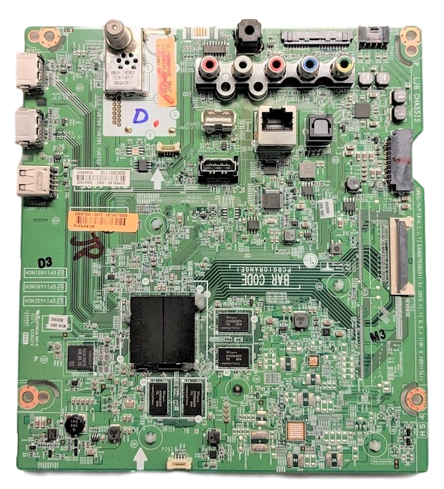 EBT64179003 LG Main Board, EAX66752803(1.5), 82404201, 63647803, UB.AUSWLJR, 65UH6550-UB