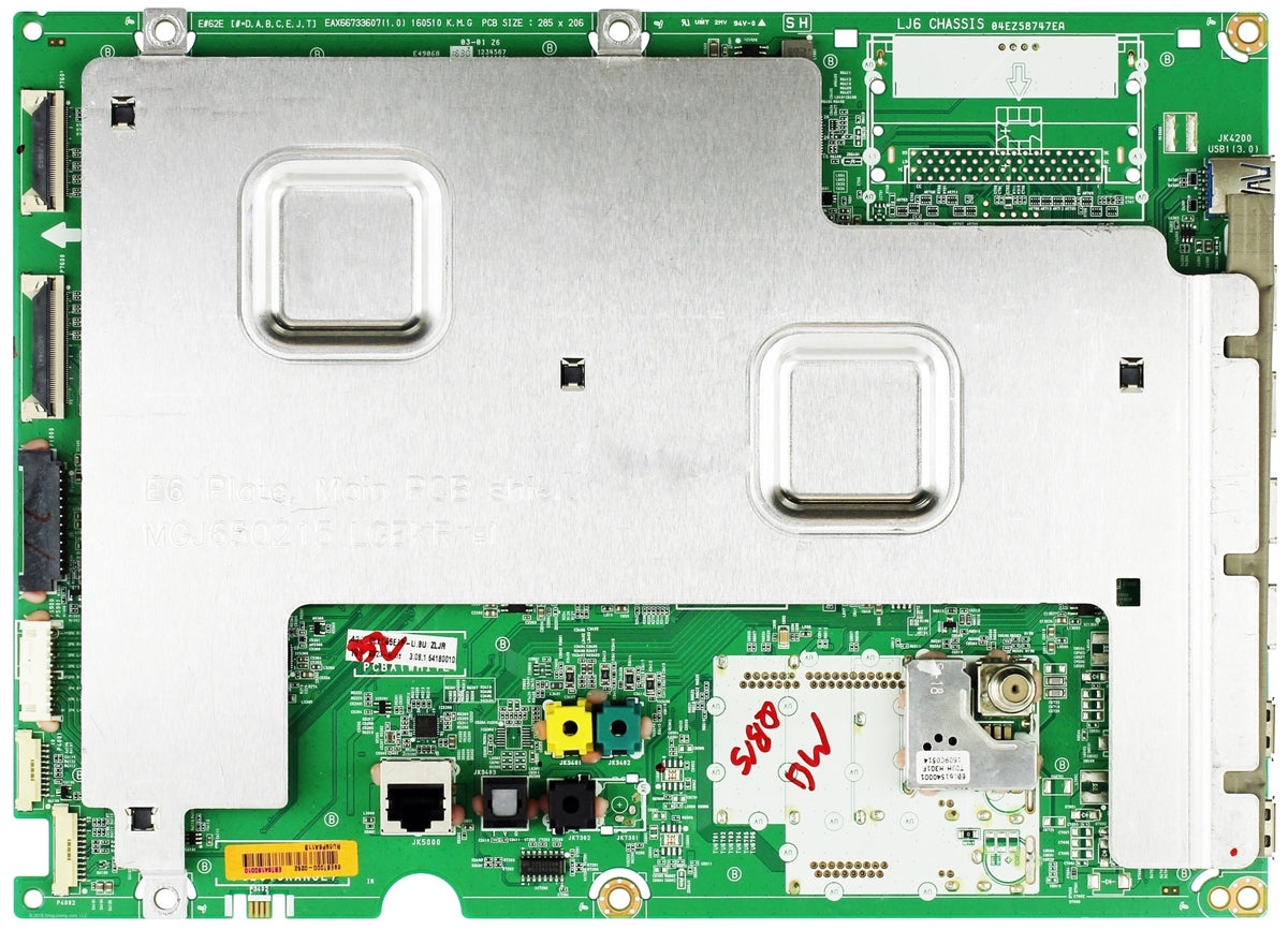 EBT64180010 LG MAIN BOARD, EAX66733607 (1.0), 69EBT000