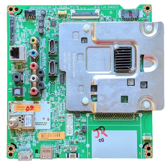 EBT64235505 LG Main Board, 63769103, 82631001, 55UH6150-UB