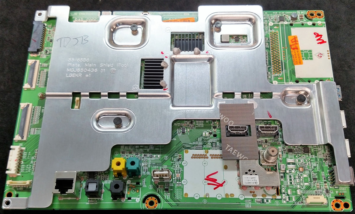 EBT64267810 LG Main Board, EBT64267810, EAX66886304(1.0), OLED65B6P