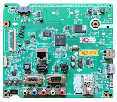 EBT64286604 LG Main Board, EAX66921904(1.0), 55LW340C-UA