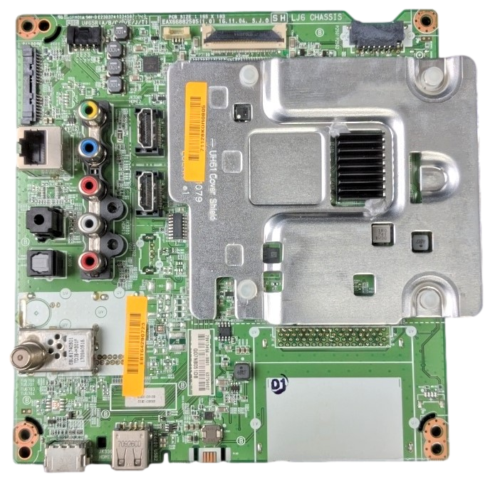 EBT64290723 LG Main Board, 63759002, EAX66882505(1.0), 55UH6030-UC, 55UH6030-UC.AUSFLJR