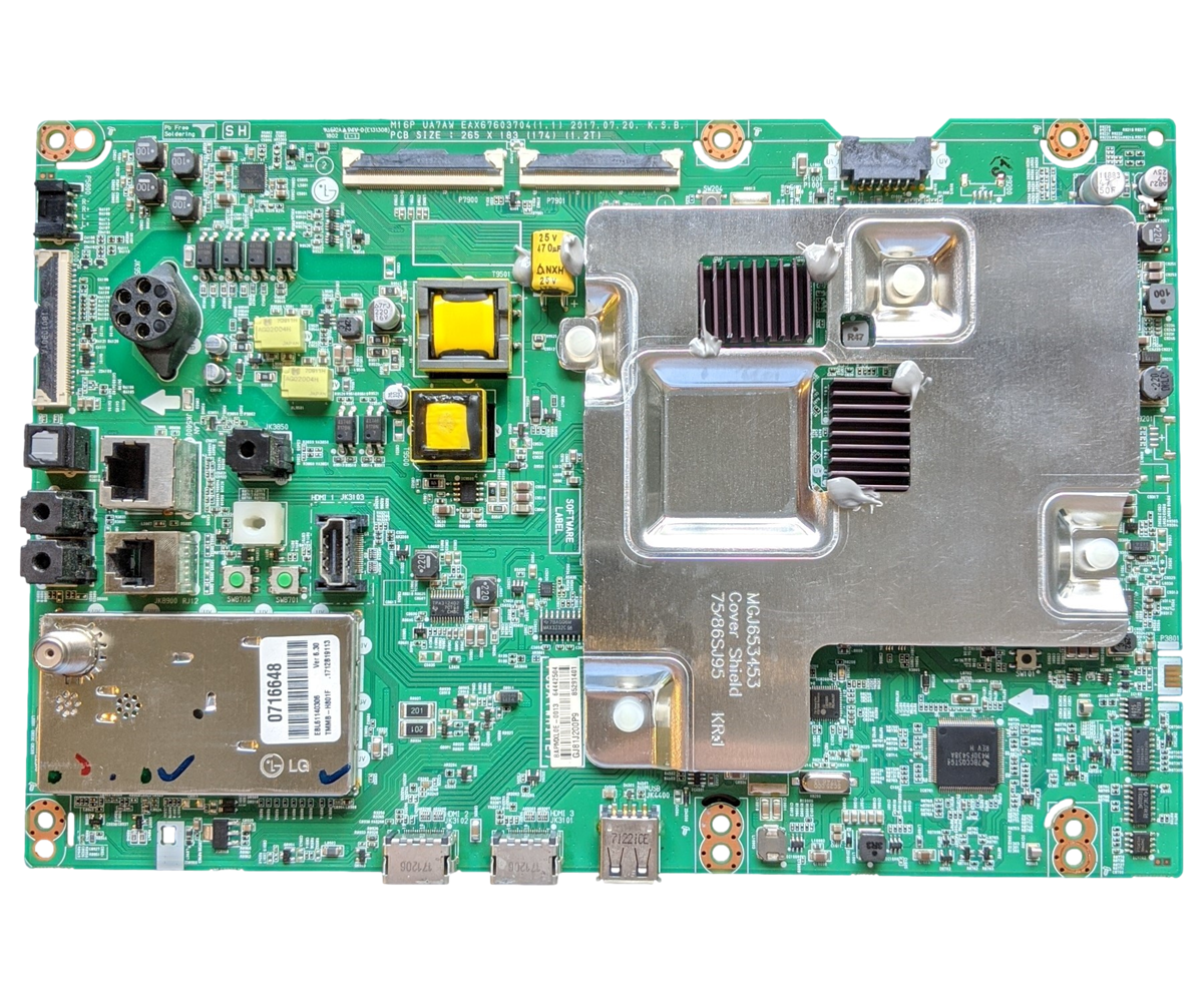 EBT64442504 LG Main Board, EAX67603704(1.1), 43UV770M-UD