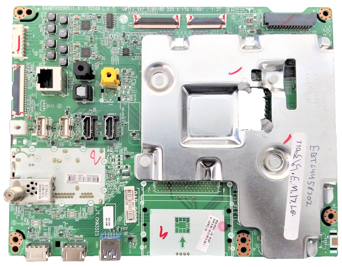Scheda Madre Per TV LG 65SJ810V - Modello EAX67032905(1.0) Con EBT64565003, EBU64036303, EBU64036302