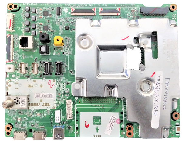 その他 LG TV EBU66758777 LG Main Board, EAX69581205(1.0) 65UQ7050ZUD – TV