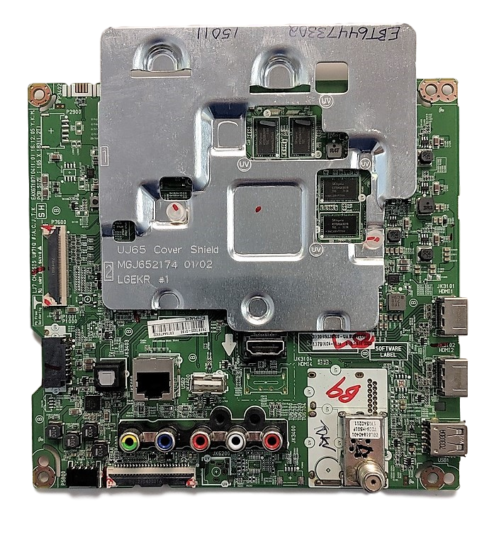 EBT64473302 LG Main Board, EAX67187104(1.0), 77EBT000-00AA, 65UJ6300-UA, 65UJ6300-UA.BUSYLJR, 65UJ6300-UA.AUSYLOR, 65UM6950DUB