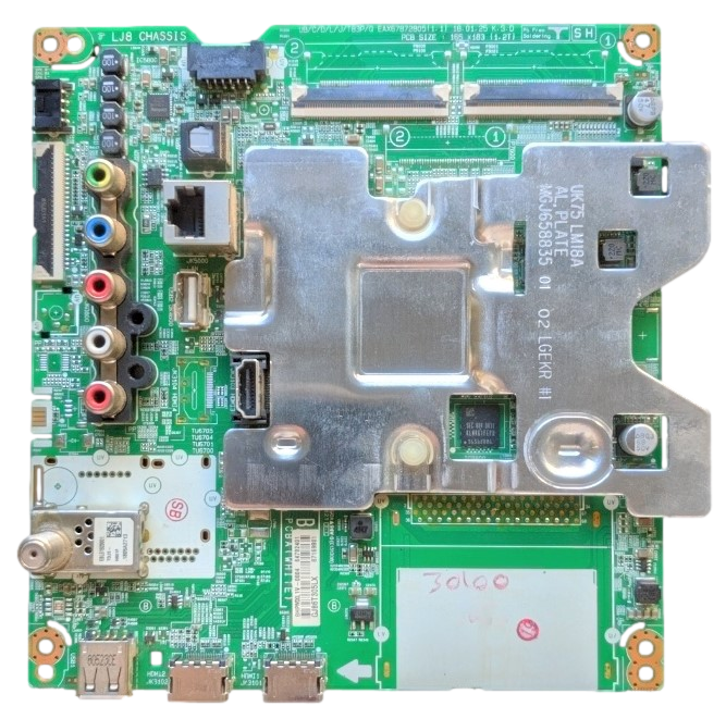 EBT64792401 LG Main Board, EAX67872805(1.1), 64792401, 87169801, 49UK6200PUA