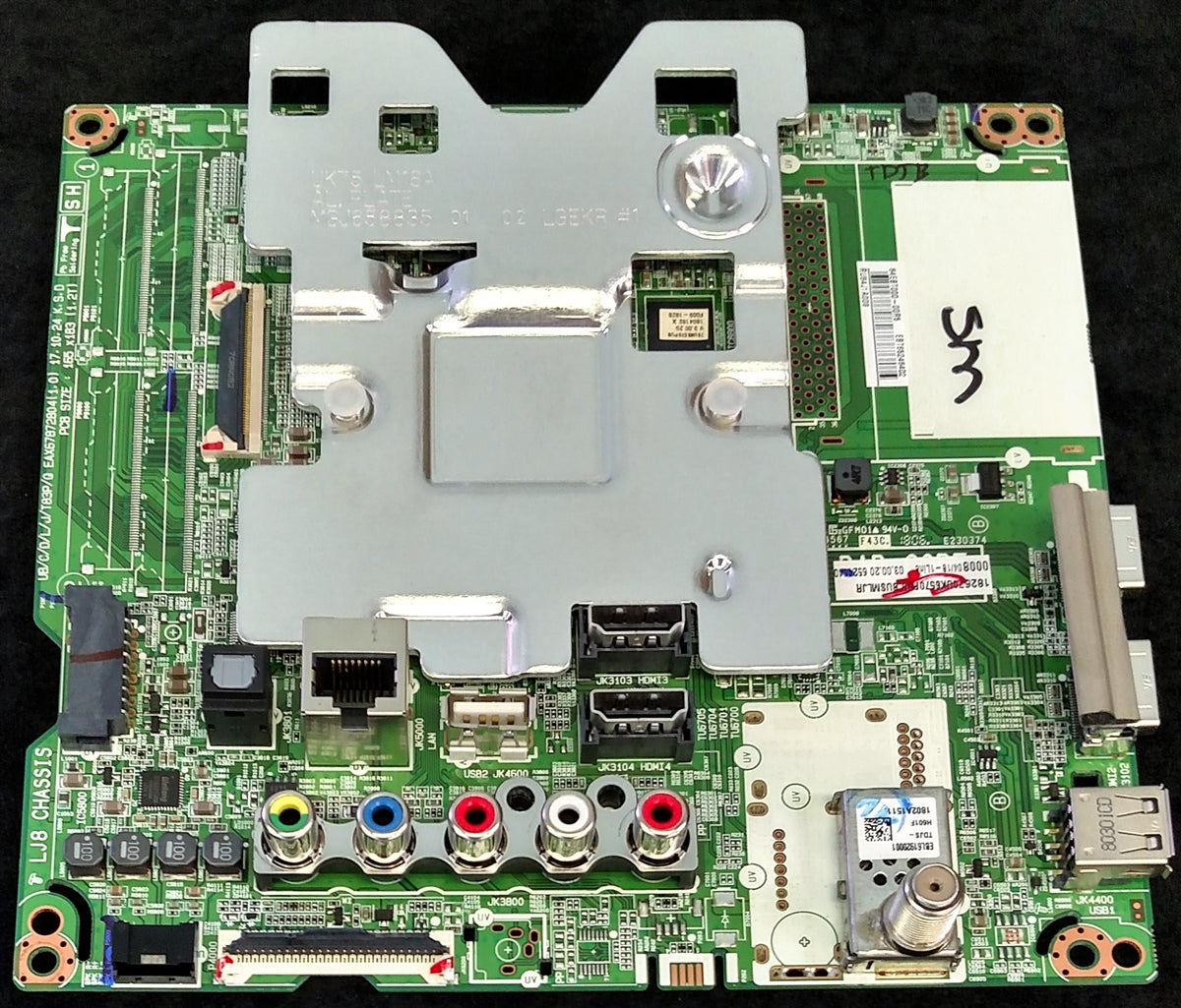 EBT65246402 LG Main Board, EAX67872804(1.0), 84EBT000, 70UK6570PUB