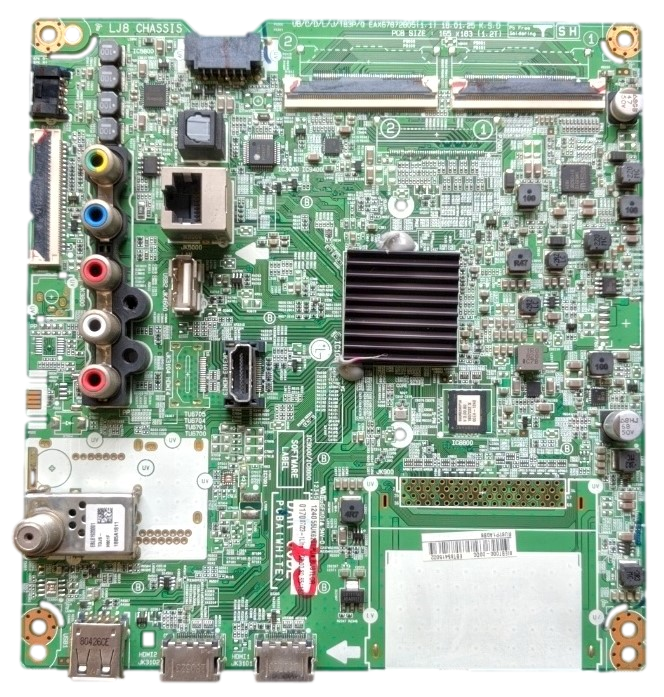 EBT65415002 LG Main Board, EAX67872805(1.1), 55UK6200PUA main board, 55UK6200PUA