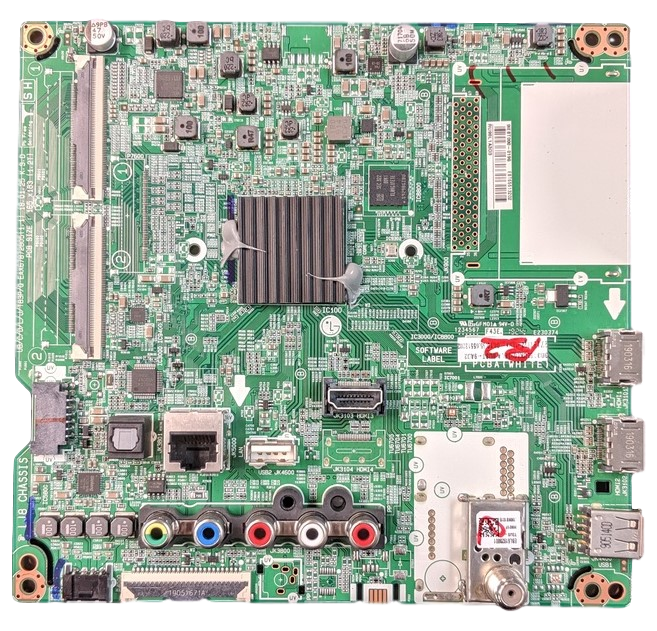 EBT65513202 LG Main Board, EAX67872805(1.1), 8KEBT000, 55UK6090PUA, 55UK6090PUA.BUSTLOR