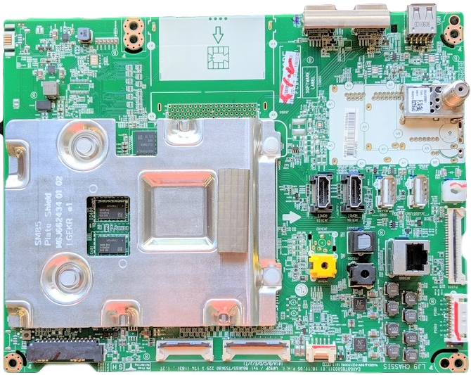 EBT66062502 LG Main Board, EBT66062502, EAX68785003(1.0), 75SM8670AUA