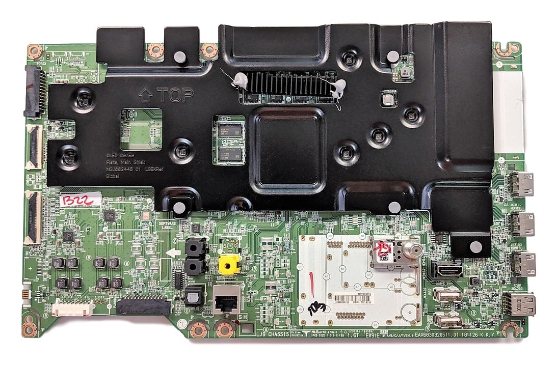 EBT66085501 LG Main Board, EAX68303205(1.0), 9FEBT000, OLED77C9PUB