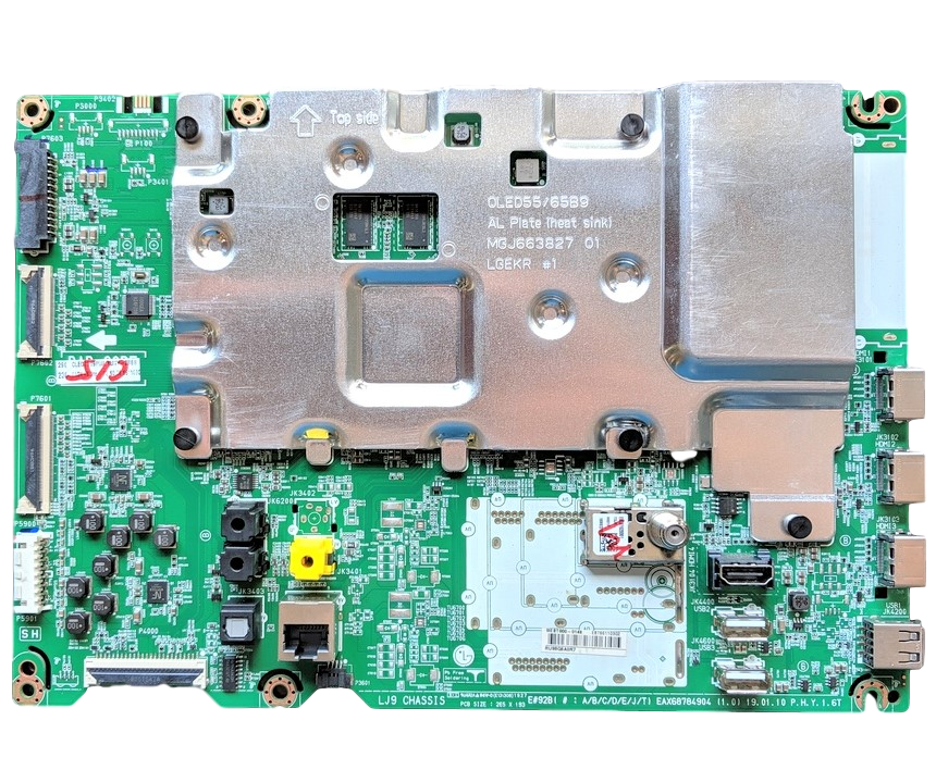 EBT66110302 LG Main Board, EAX68784904(1.0), OLED77B9PUA