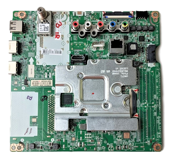 EBT66117103 LG Main Board, EAX68253604(1.0), 65650701, 88487301, 70UM7370PUA