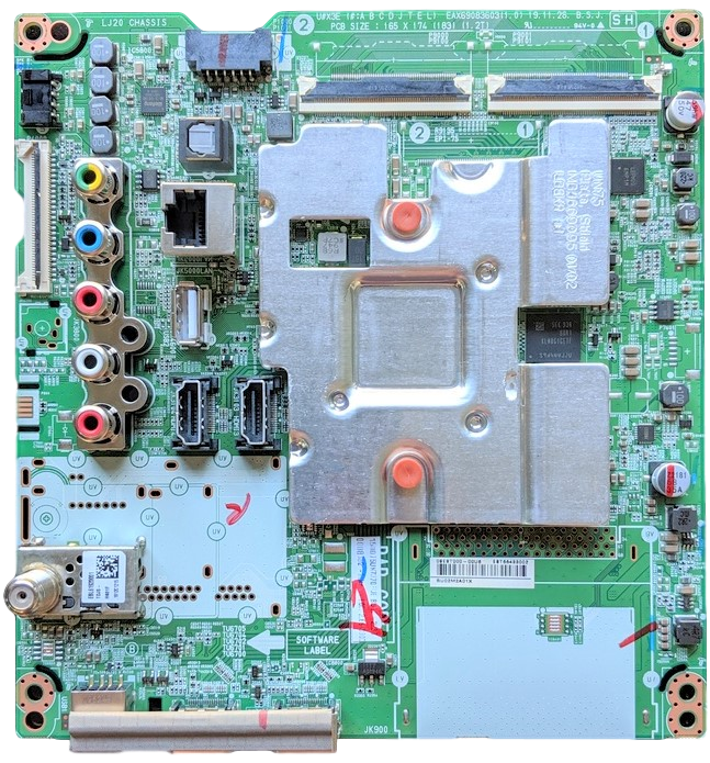 EBT66433002 LG Main Board, EBT66433002, EAX69083603(1.0), 75UN7370PUE