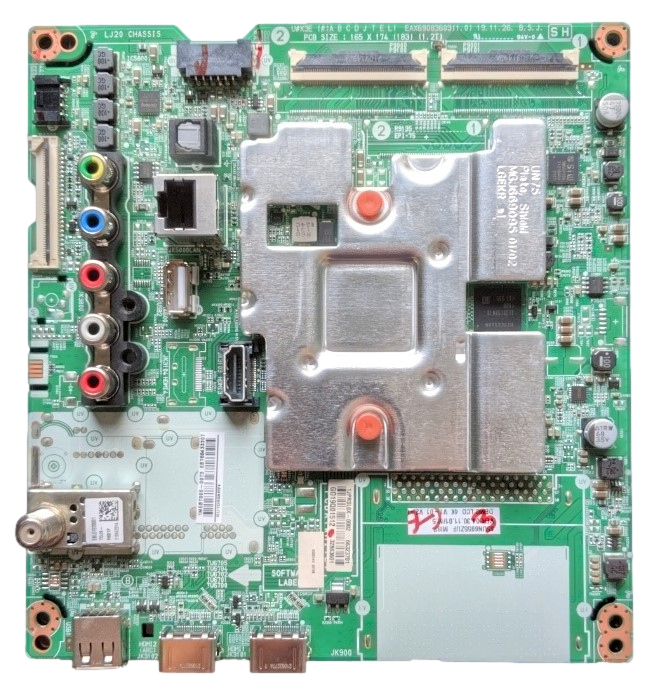 EBT66433307 LG Main Board, EAX69083603 (1.0), AUSWLKR, 65UN6955ZUF