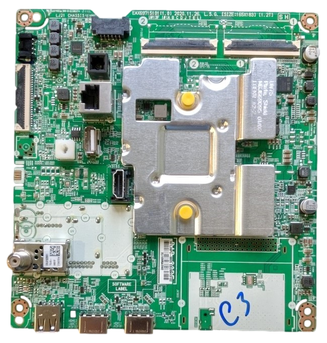 EBT66449102 LG Main Board, EAX69715101(1.0), 50UP7560AUD