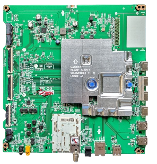 EBT66468201 LG Main Board, EBT66468201, EAX68990203(1.0), 75NANO90UNA, 75NANO91ANA, 75UN6955ZUD