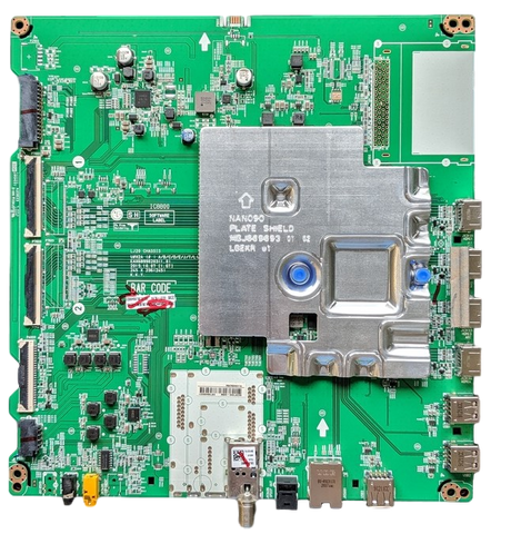 EBT66468201 LG Main Board, EBT66468201, EAX68990203(1.0), 75NANO90UNA, 75NANO91ANA, 75UN6955ZUD