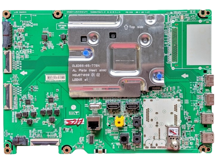 EBT66472404 LG Main Board, EBT66472404, EAX69047304(1.0), OLED55BXPUA