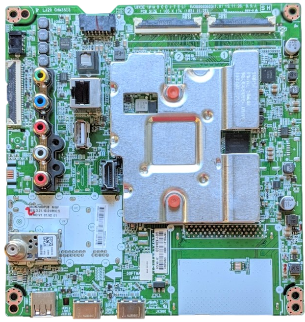 EBT66491004 LG Main Board, 1BEBT000, EBL61920001, EAX69083603(1.0), 032110 DF56, 65853501, 31196726, GO11K044GD, 55UN7000PUB