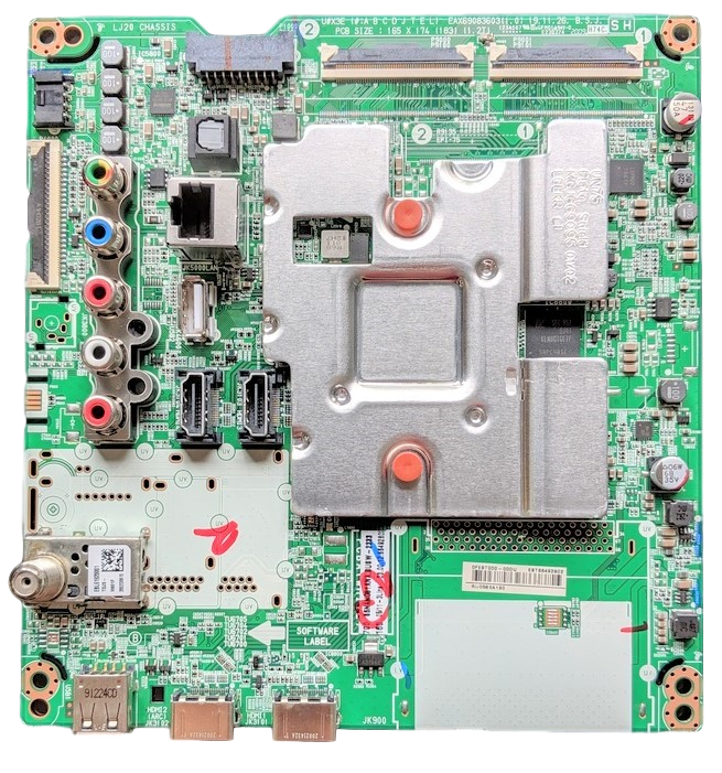 EBT66492802 LG Main Board, EBT66492802, EAX69083603(1.0), 65NANO81ANA