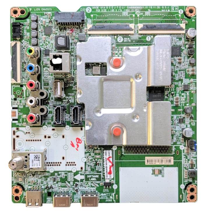 EBT66493104 LG Main Board, EBL61920001, EAX69083603(1.0), E303981, 65NANO81ANA