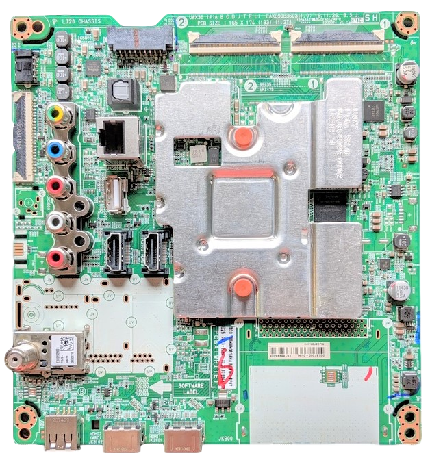 EBT66493402 LG Main Board, EAX69083603 (1.0 ), E230374, 55NAN081ANA