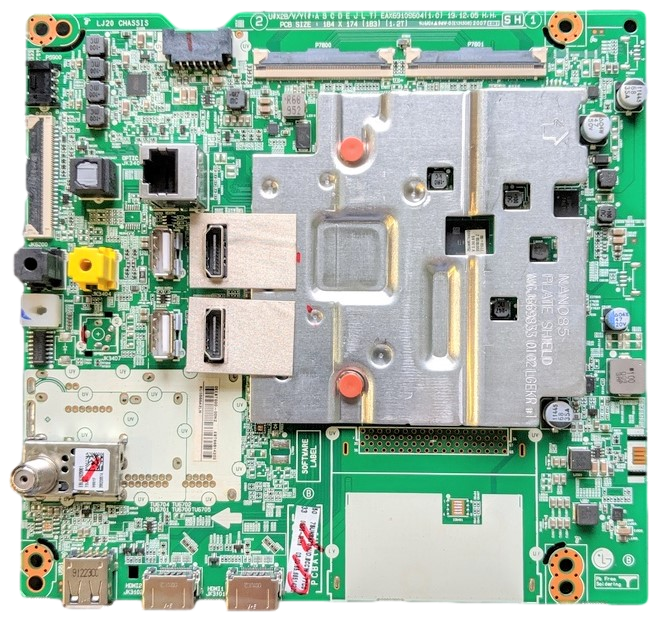 EBT66514202 LG Main Board, EAX69109604(1.0), 0GEBT000-008H, EBL61920001, UC.BUSWL0R, 75UN8570PUC, 75UN8570AUD