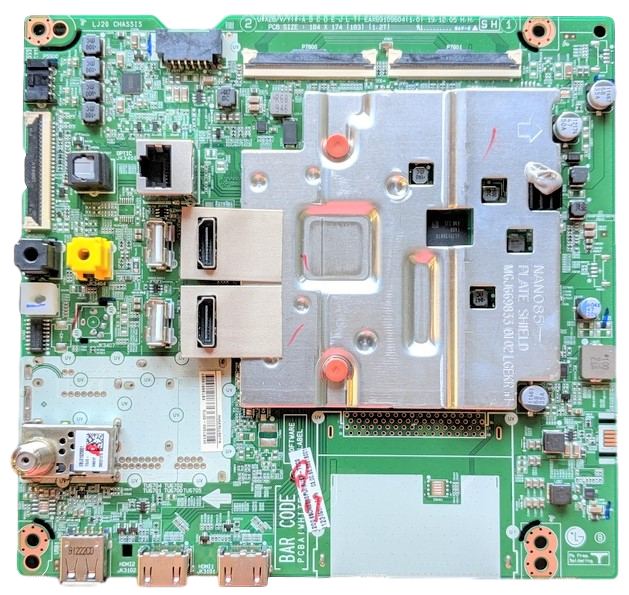 EBT66516001 LG Main Board, EAX69109604(1.0), BUSFLOR, 65UN8500PUI, 65UN8500AUJ