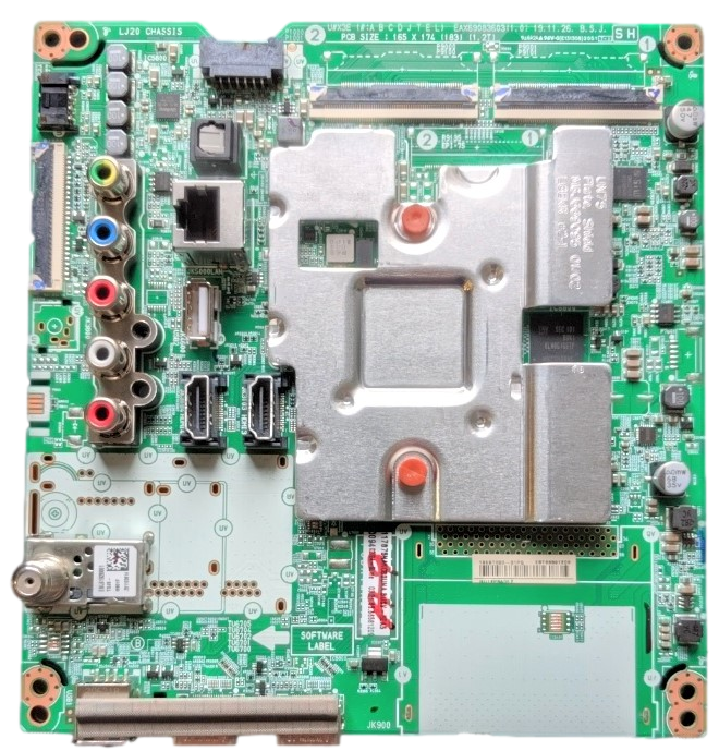 EBT66581209 LG Main Board, EAX69083603(1.0), EBL61920001, 1BEBT000-01PQ, 75NANO80UNA.BUSV, 75NANO80UNA