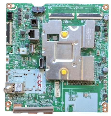 EBT66628011 LG Main Board, EAX69715101(1.0), BUSFLKR, 75UP7570AUE