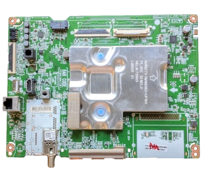 EBT66645803 LG Main Board, EAX69462206(1.0), 65NANO75UPA.BUSFLKR, 65NANO75UPA