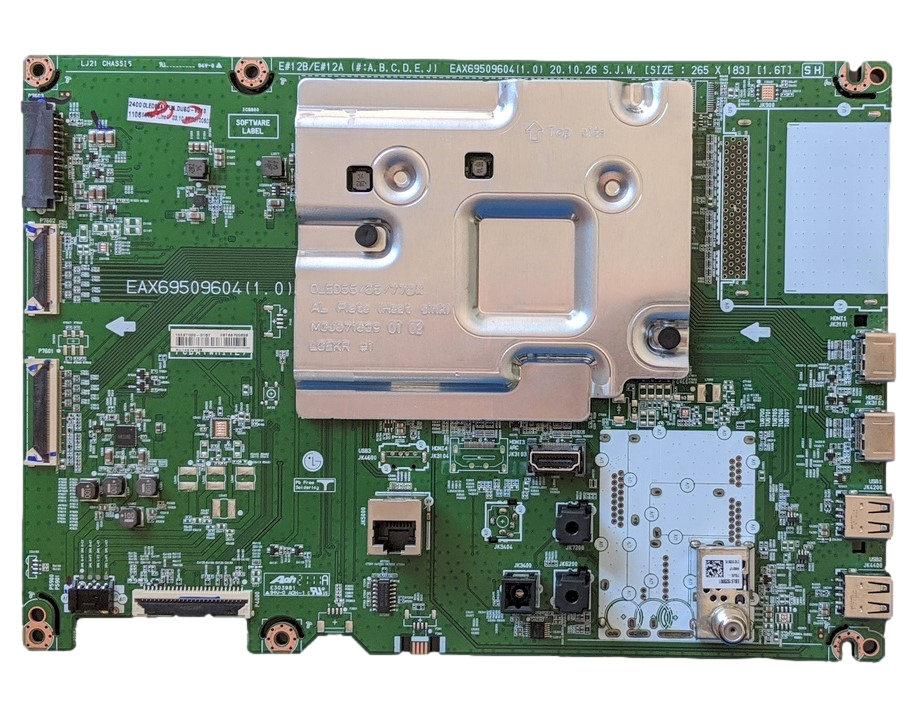 EBT66700608 LG Main Board (), EAX69509604(1.0), OLED65A1PUA Main Board, OLED65A1PUA, OLED65A1PUA DUSQLJR