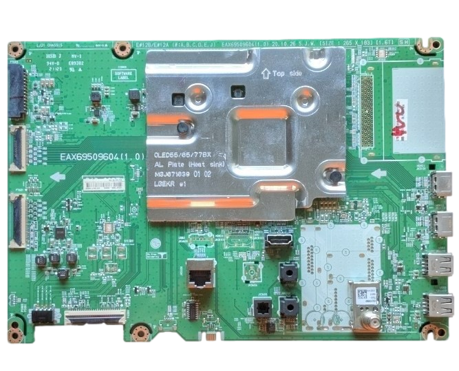 EBT66710803 LG Main Board, EAX69509604(1.0), OLED77A1AUA, OLED77A1PUA