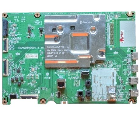 EBT66710803 LG Main Board, EAX69509604(1.0), OLED77A1AUA, OLED77A1PUA