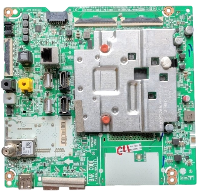 EBT66768701 LG Main Board, EAX69109605(1.0), 1HEBT000, 75UN9070AUD