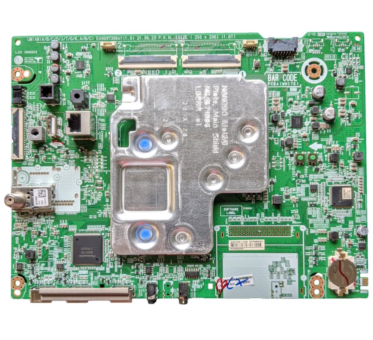 EBT66882301 LG Main Board, EAX69739041(1.0), 75UR640S9UD